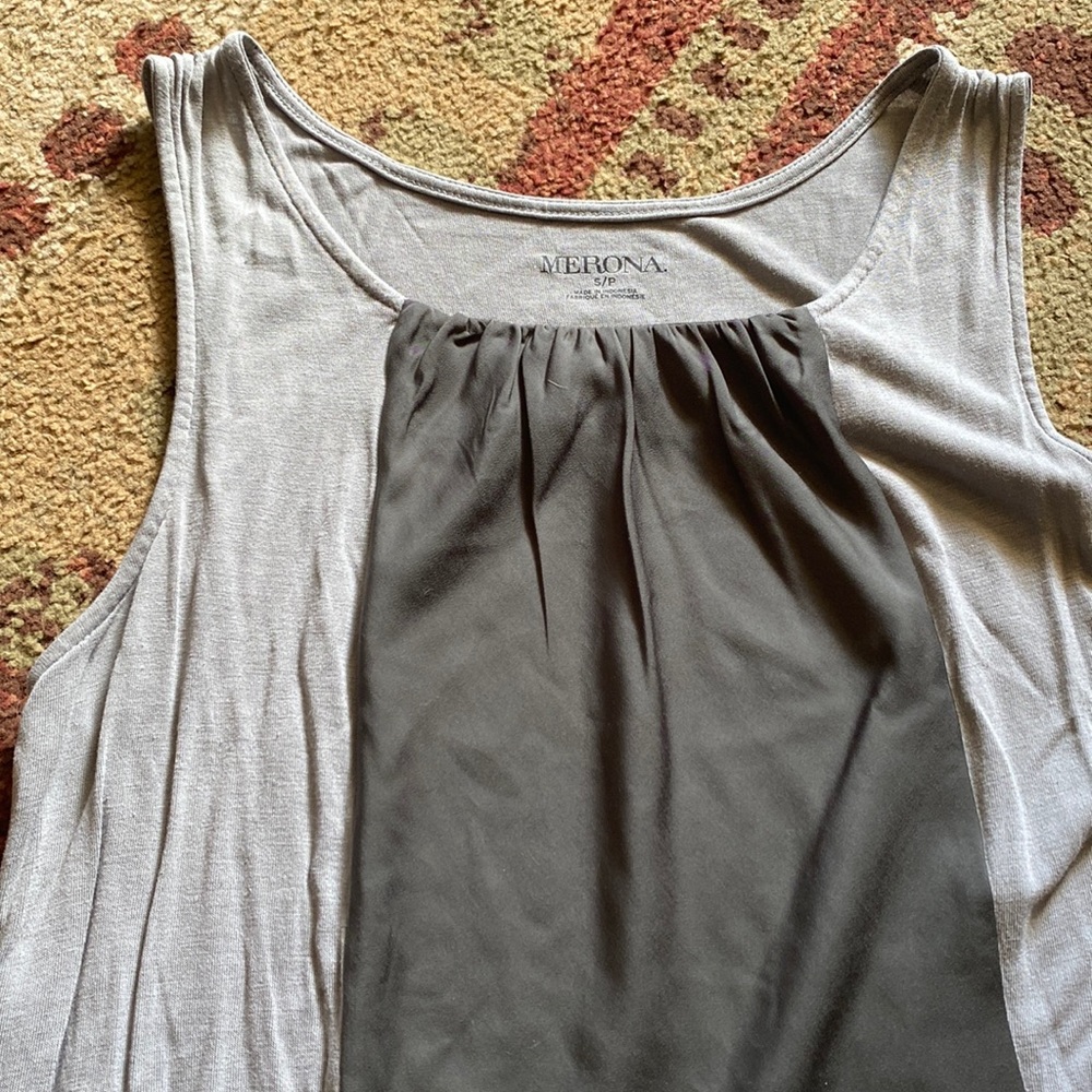 Gray tank top